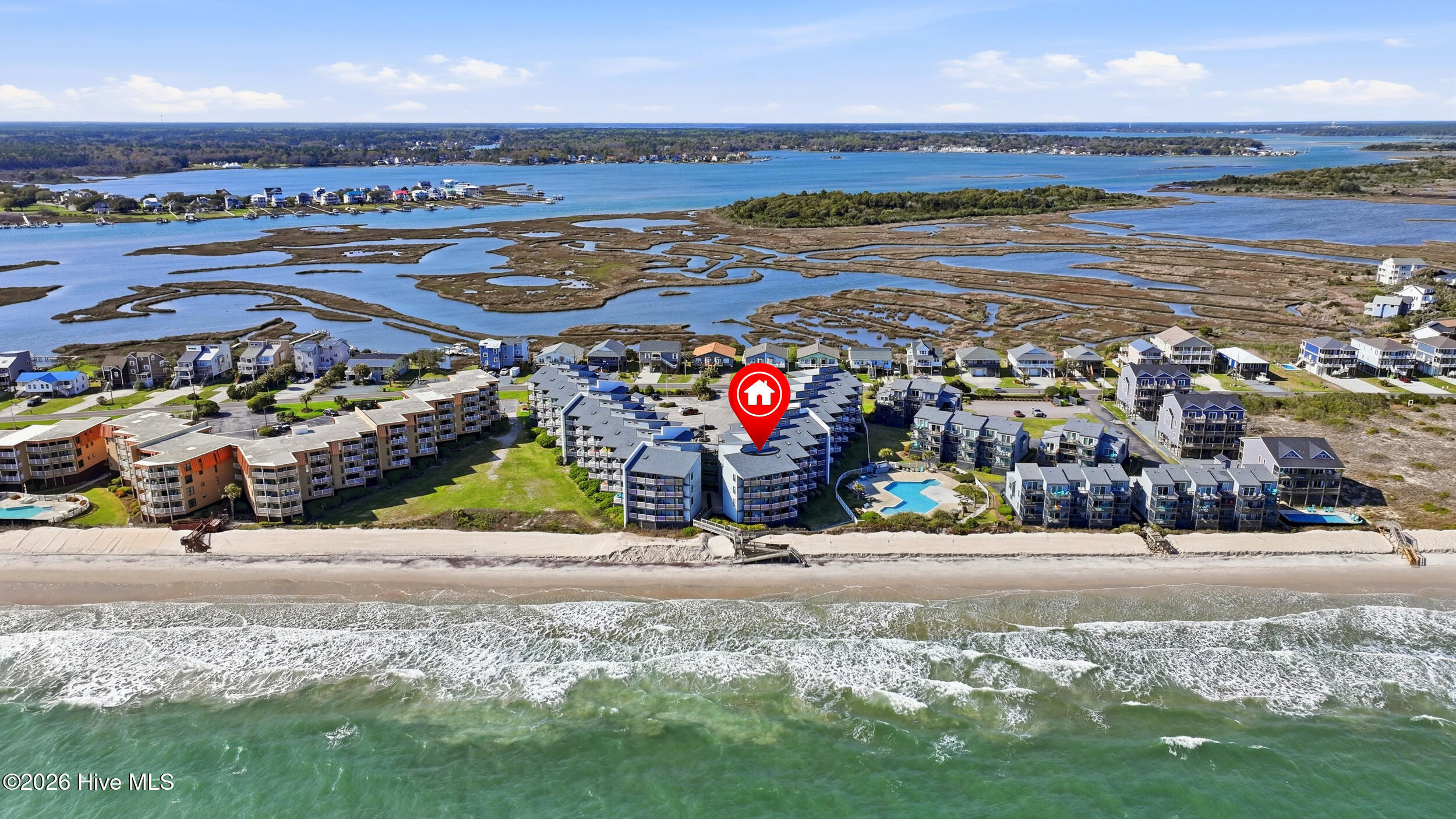 1896 New River Inlet Road, Unit 1412 North Topsail Beach, NC 28460 - Photo 43 of 69 34_drone1896 new river inlet rd-00004
