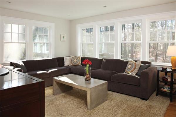 151 Plymouth Road Newton, MA 02461 - Photo 6 of 12 a living room with furniture and large windows