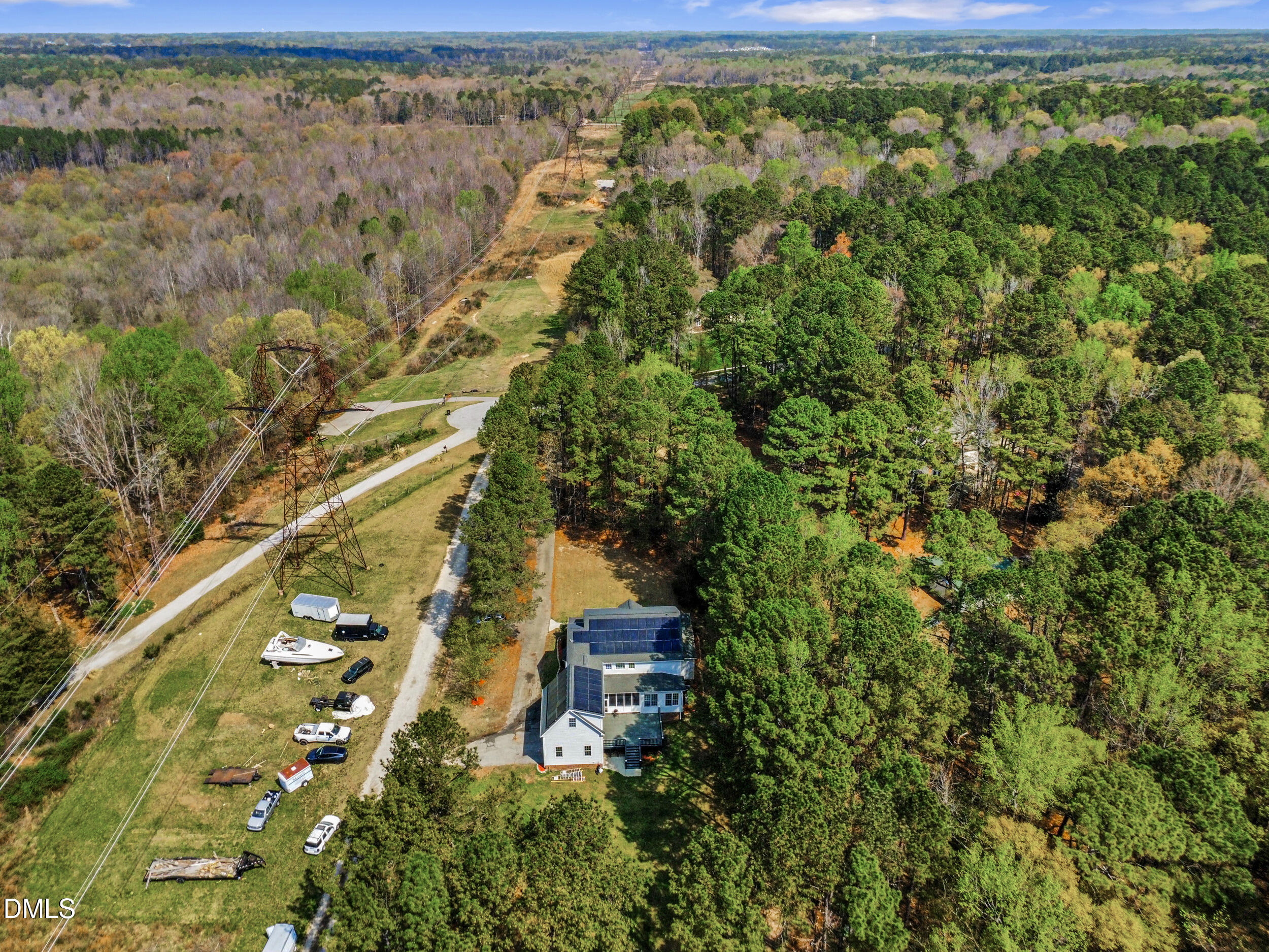 1957 Hilltop Road Raleigh, NC 27610 - Photo 44 of 46 an aerial view of residential houses with outdoor space