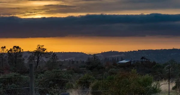 a view of lake and mountain