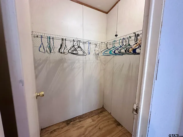 a view of walk in closet