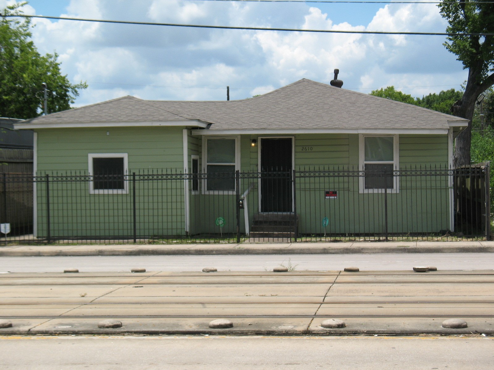 2610 Scott Street Houston, TX 77004 - Photo 1 of 11 a view of a house with a small yard