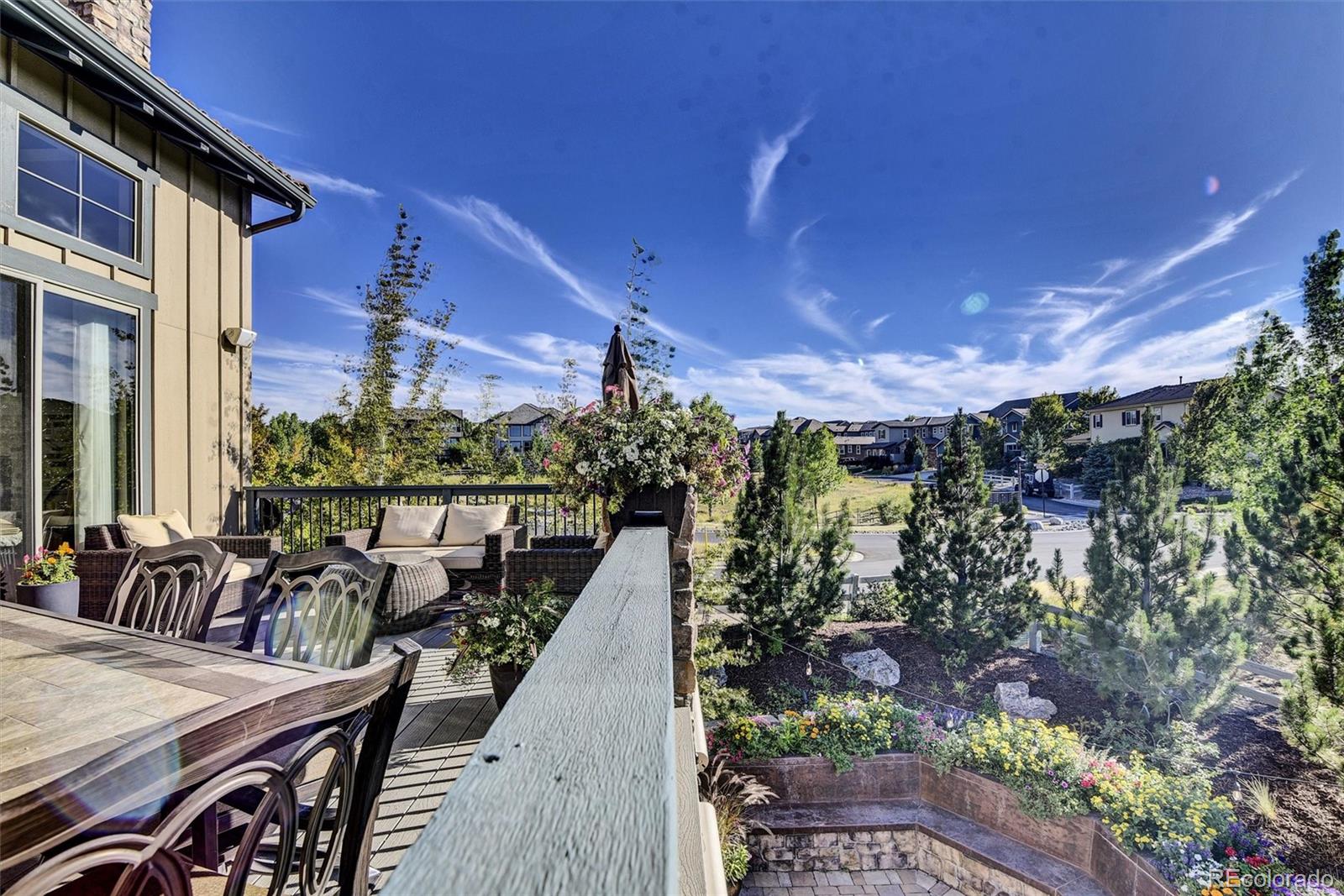 10553 Fairhurst Way Highlands Ranch, CO 80126 - Photo 8 of 35 a view of a balcony with furniture
