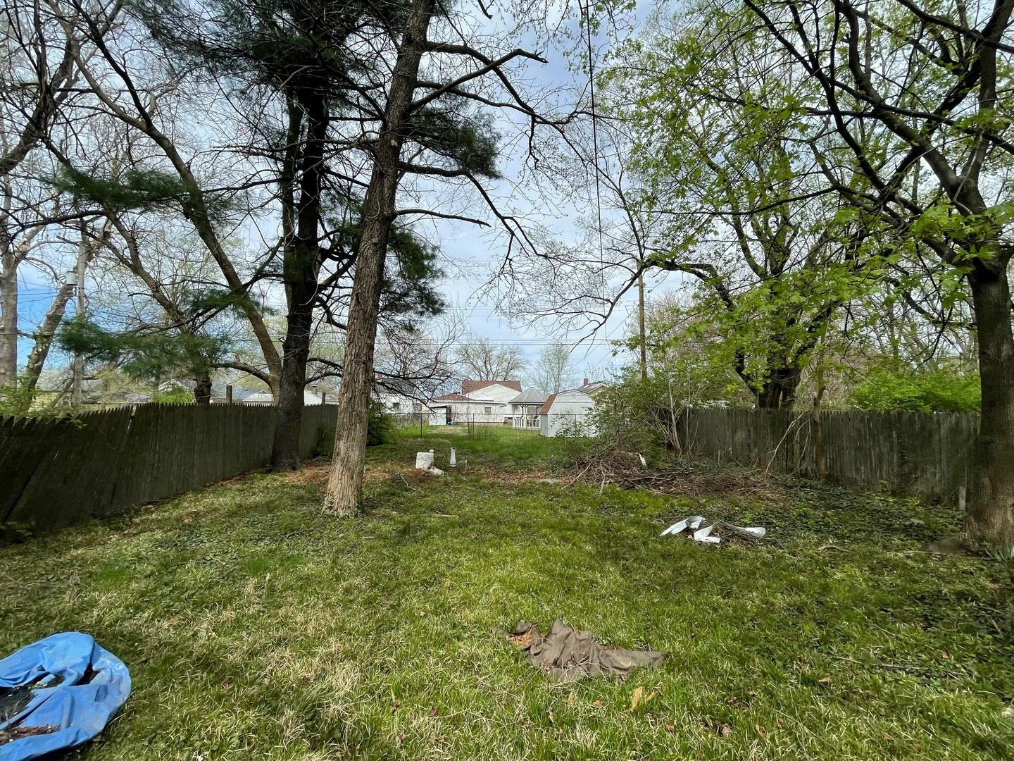 1536 East Division Street Decatur, IL 62526 - Photo 11 of 13 a view of backyard with green space