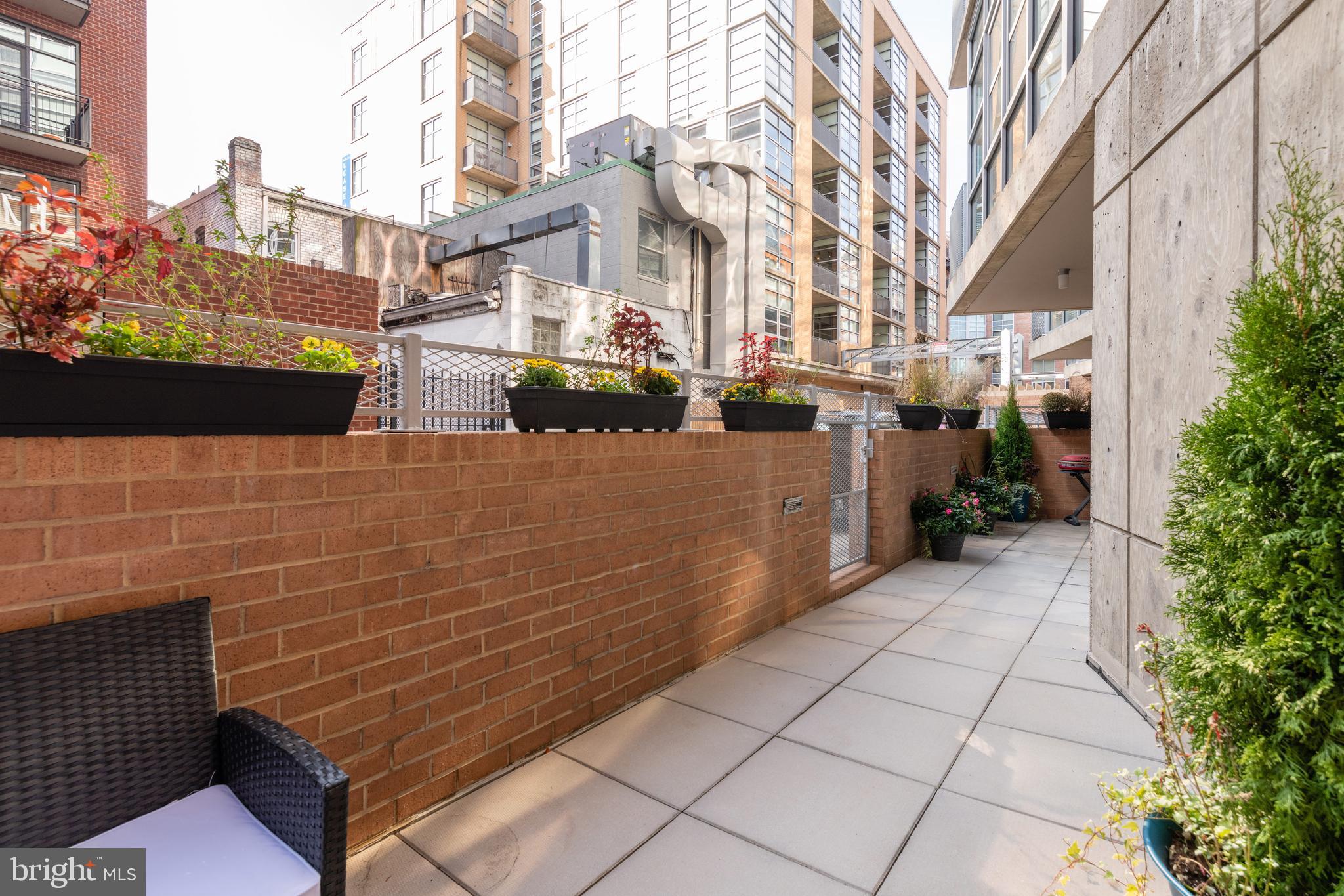 1444 Church Street Northwest, Unit 101 Washington, DC 20005 - Photo 23 of 24 Huge Private Terrace
