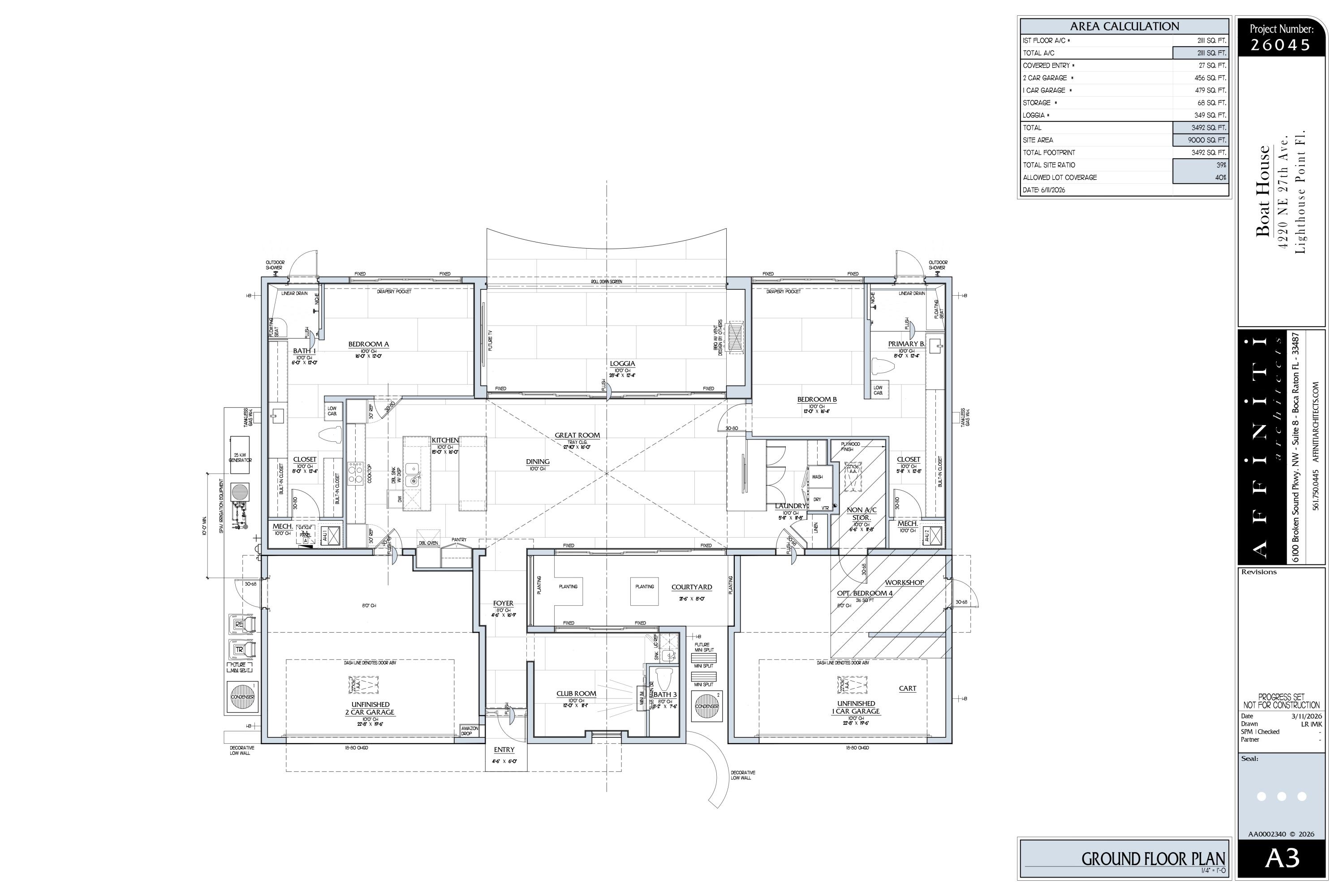 4020 Northeast 24th Avenue Lighthouse Point, FL 33064 - Photo 12 of 13 Future floorplan