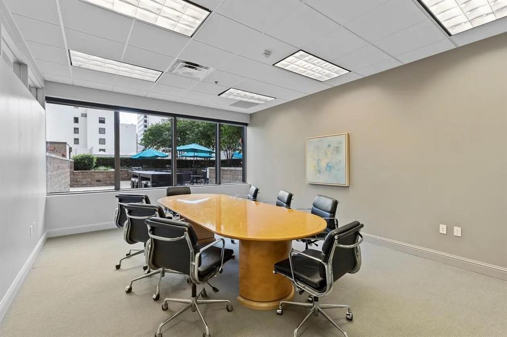 1200 Main Street, Unit 902 Dallas, TX 75202 - Photo 8 of 21 a view of a dining room with furniture window and outside view
