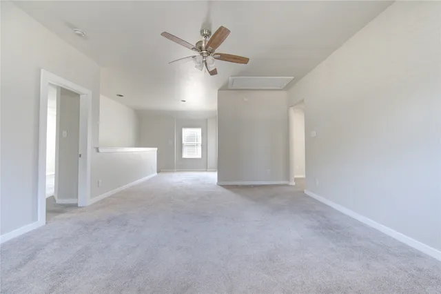 a view of empty room