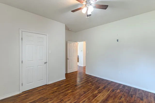 a view of an outdoor space and swimming pool