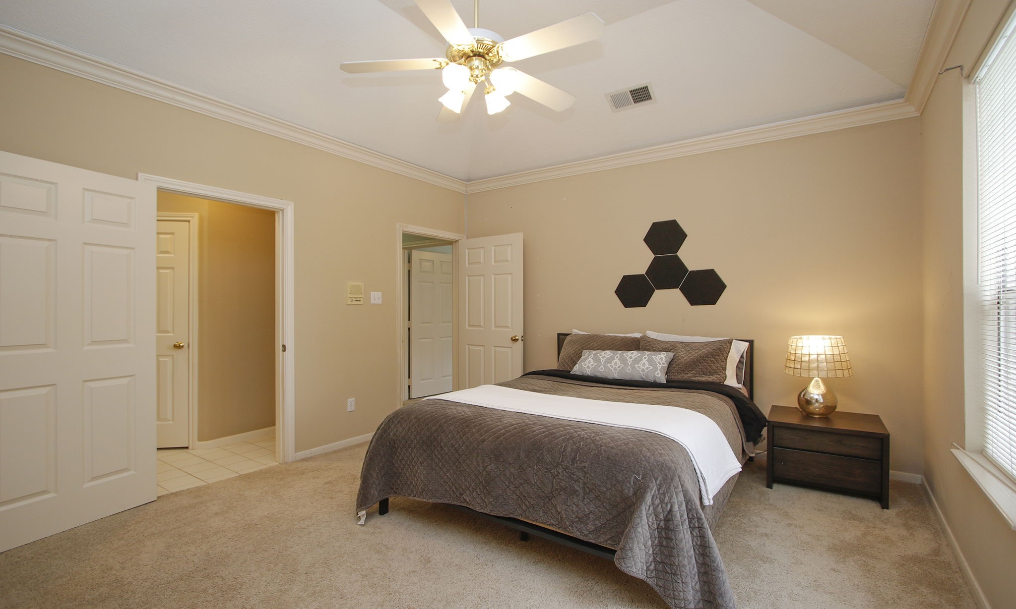 15923 Harwick Drive Spring, TX 77379 - Photo 36 of 50 This is one of three bedrooms on the second floor with access to a private bathroom.