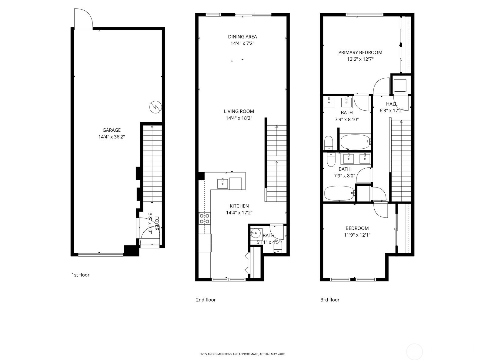 23413 Edmonds Way, Unit A2 Edmonds, WA 98026 - Photo 39 of 40 a picture of a floor plan