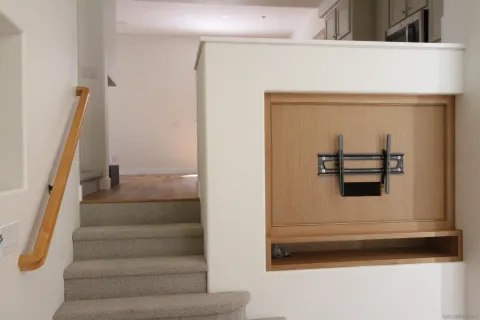 a view of entryway and hall