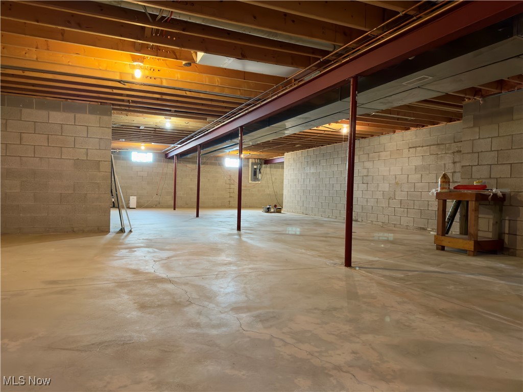 6014 Wentworth Road Southwest Canton, OH 44706 - Photo 18 of 22 View of unfinished basement