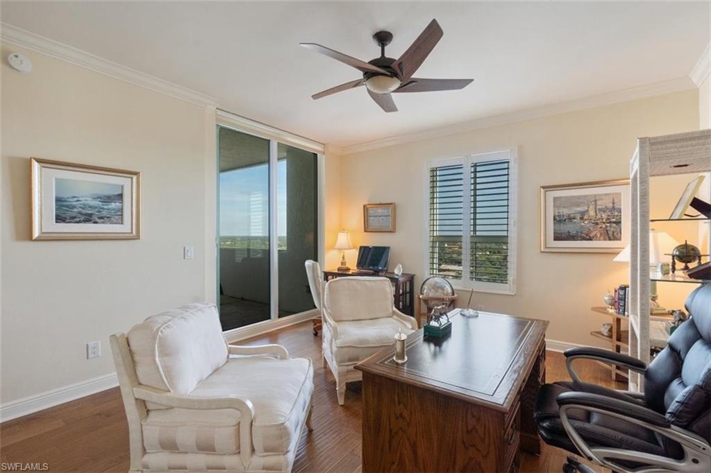 285 Grande Way, Unit 1501 Naples, FL 34110 - Photo 24 of 35 a view of a livingroom with furniture and windows