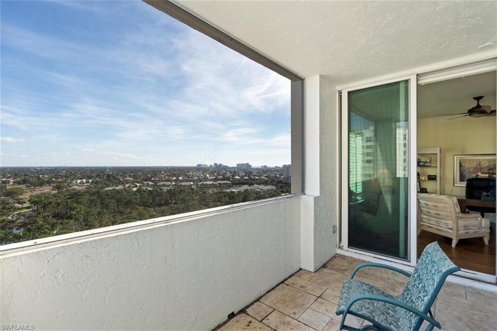 285 Grande Way, Unit 1501 Naples, FL 34110 - Photo 26 of 35 a view of balcony with furniture