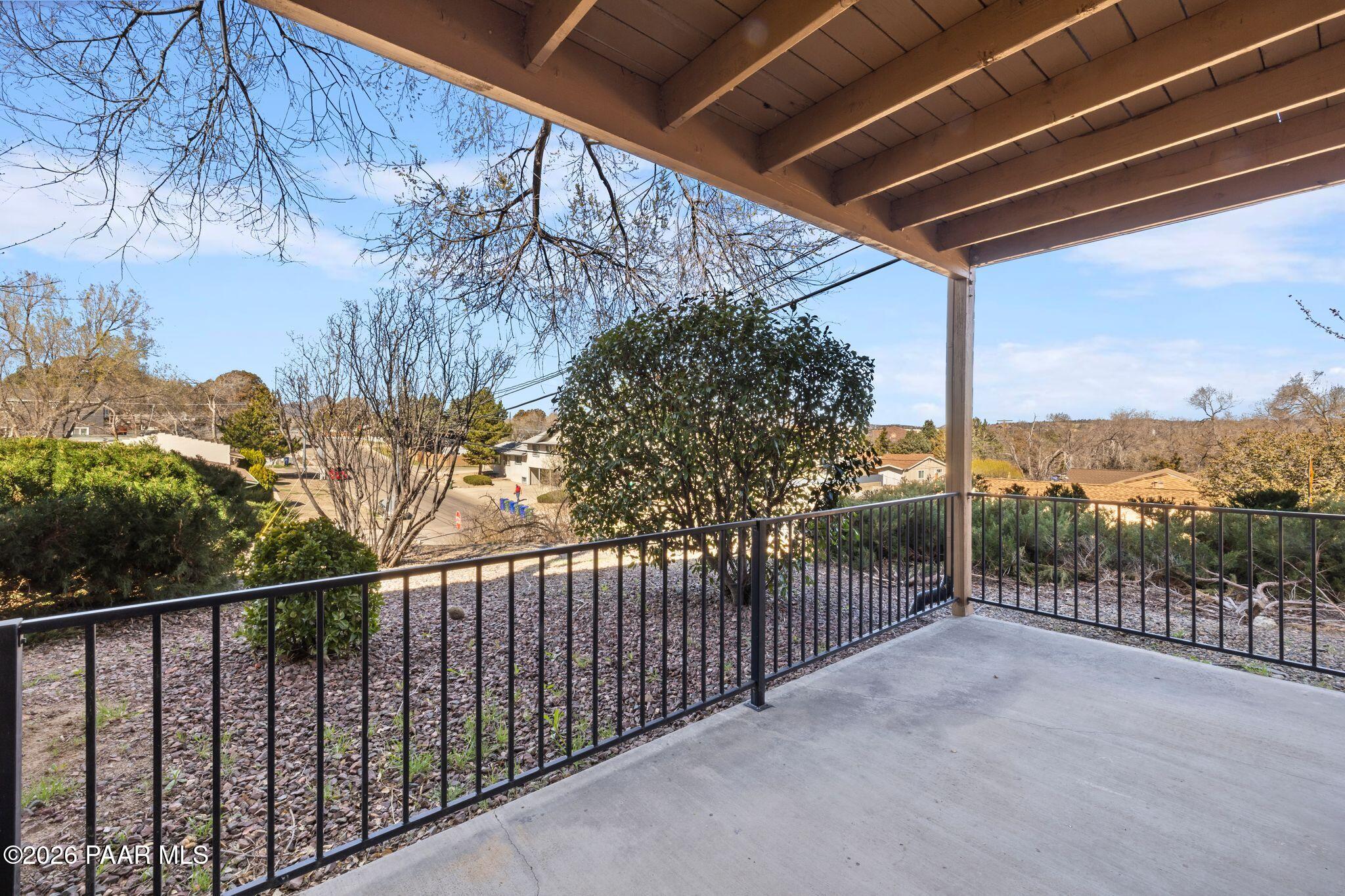 1001 East Goodwin Street, Unit 101 Prescott, AZ 86303 - Photo 23 of 23 a view of a balcony