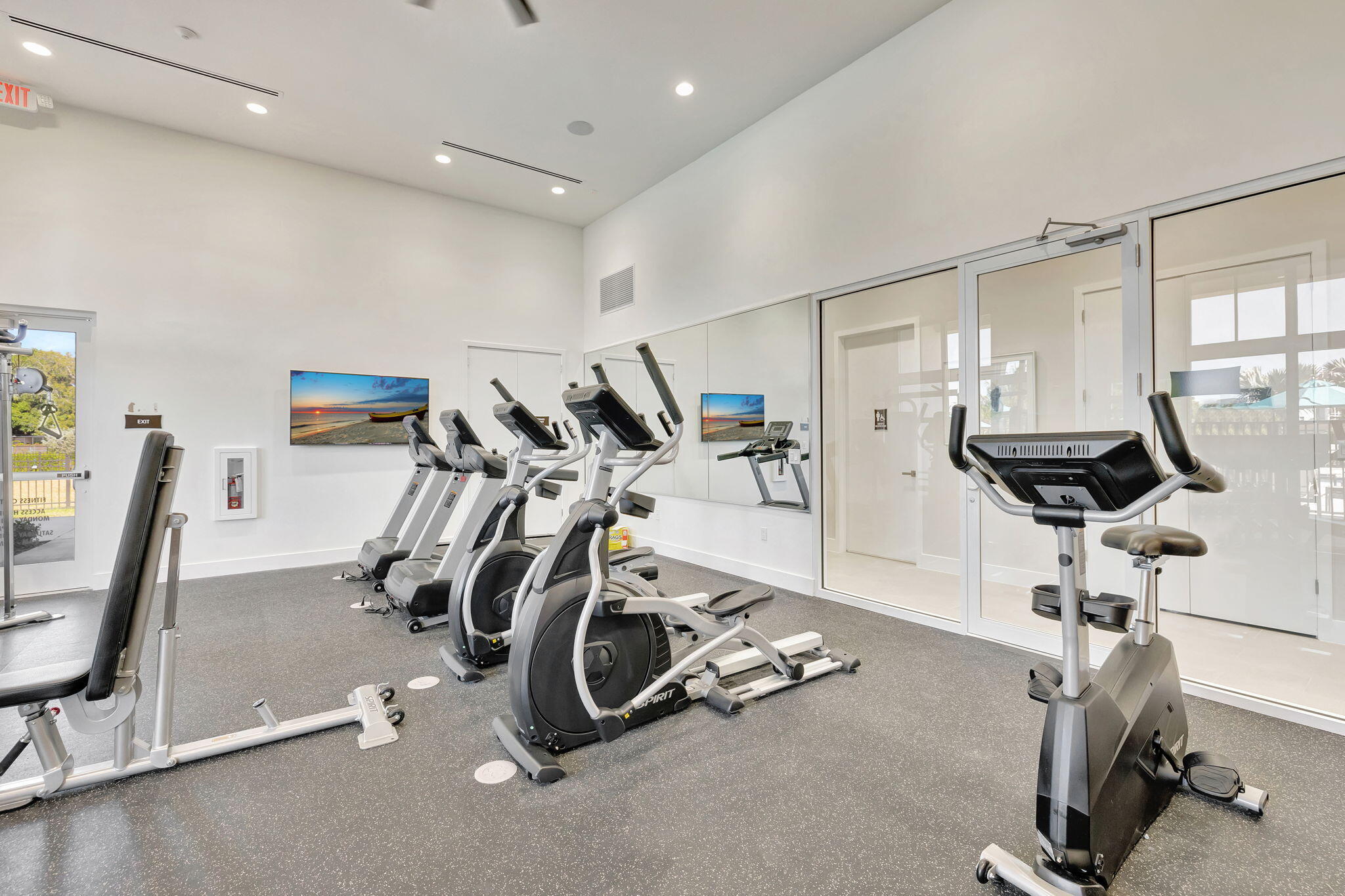 12227 Northwest 23rd Avenue Miami, FL 33167 - Photo 34 of 52 a view of a room with gym equipment