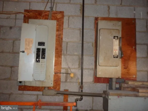 a view of storage and utility room