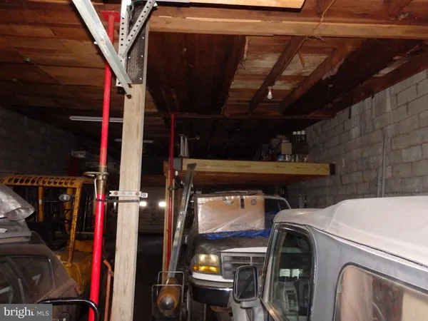 a room with storage and utility