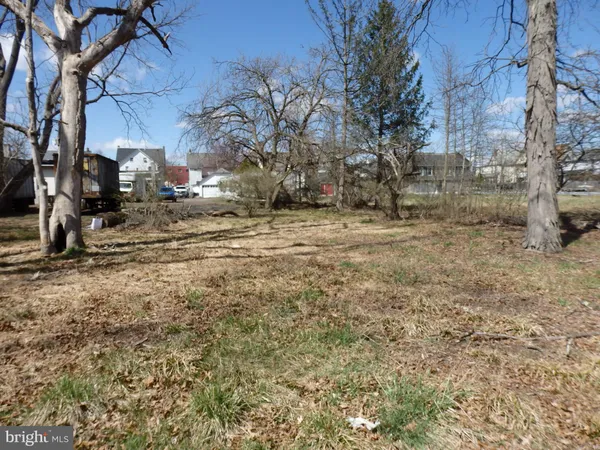 a view of a yard with a snow