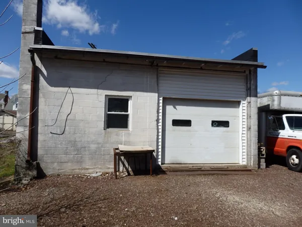 a view of a car garage