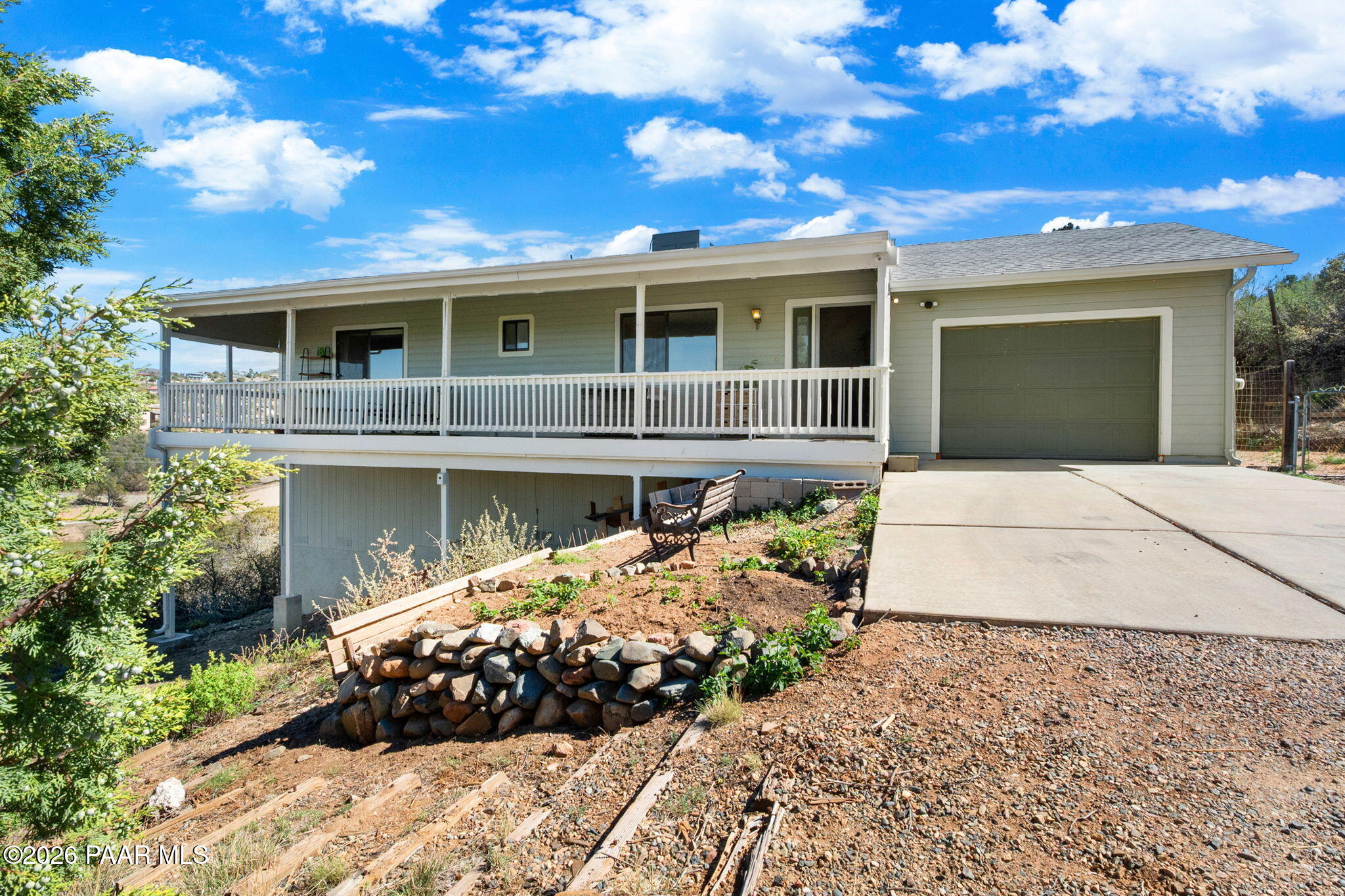 803 East Carleton Street Prescott, AZ 86303 - Photo 28 of 43 a front view of a house with a yard