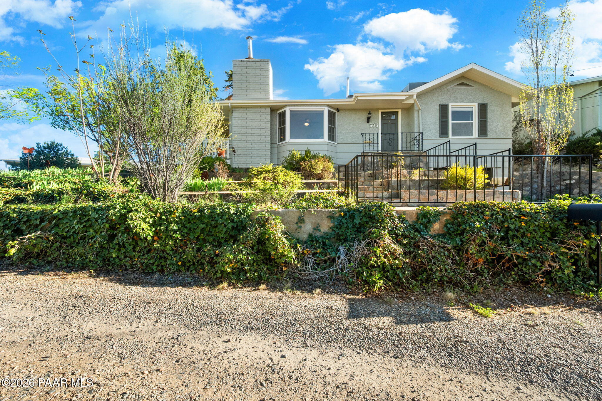 803 East Carleton Street Prescott, AZ 86303 - Photo 3 of 43 a front view of house with yard and green space
