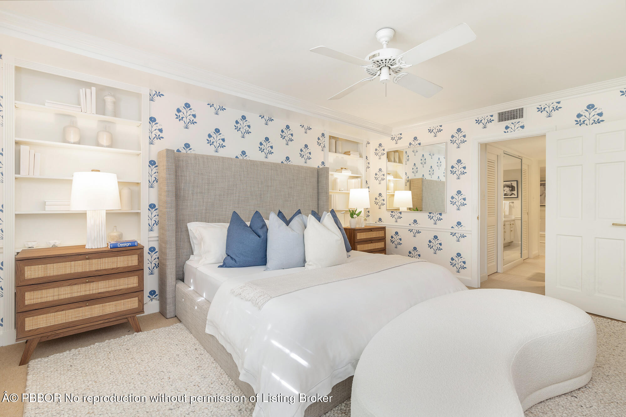 330 Cocoanut Row, Unit 12 Palm Beach, FL 33480 - Photo 6 of 18 a bedroom with double bed and a window