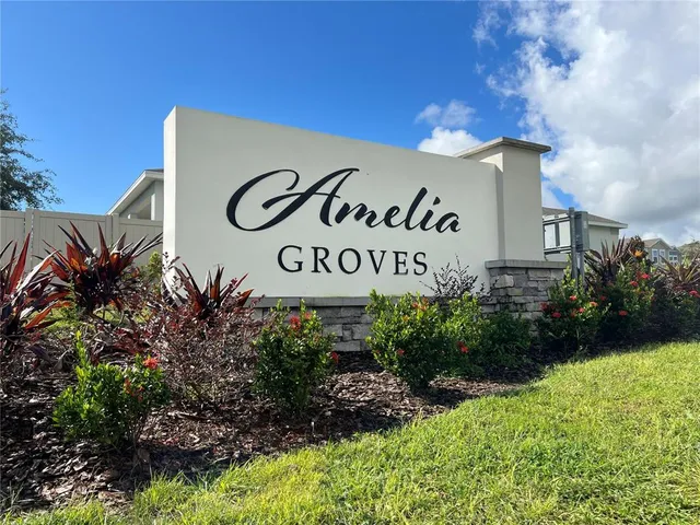 a view of backyard with green space