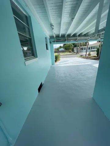 a view of storage and utility room