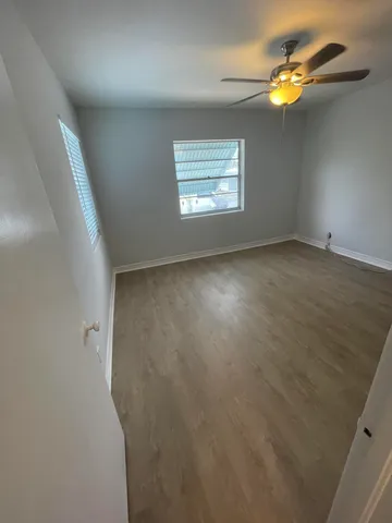 a view of hallway with stairs