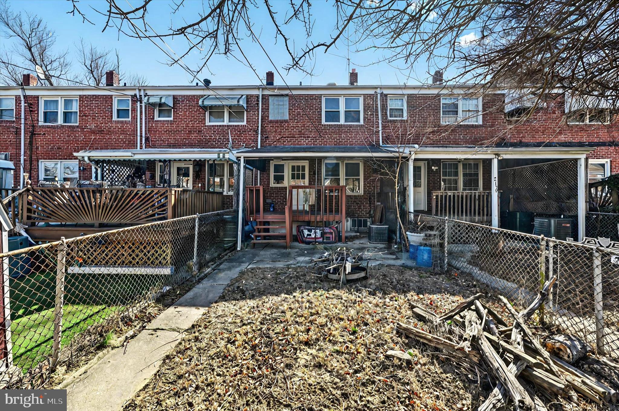 2161 Vailthorn Road Middle River, MD 21220 - Photo 18 of 18 a view of a brick house with iron fence