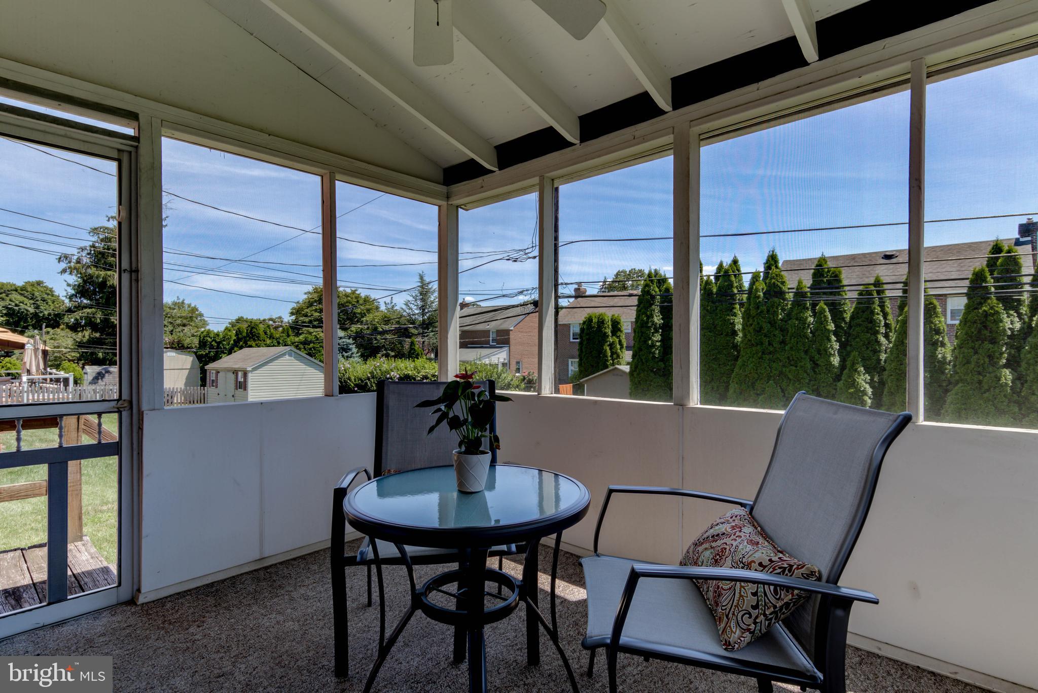 512 Harrington Road Havertown, PA 19083 - Photo 16 of 31 Delightful Screened In Porch