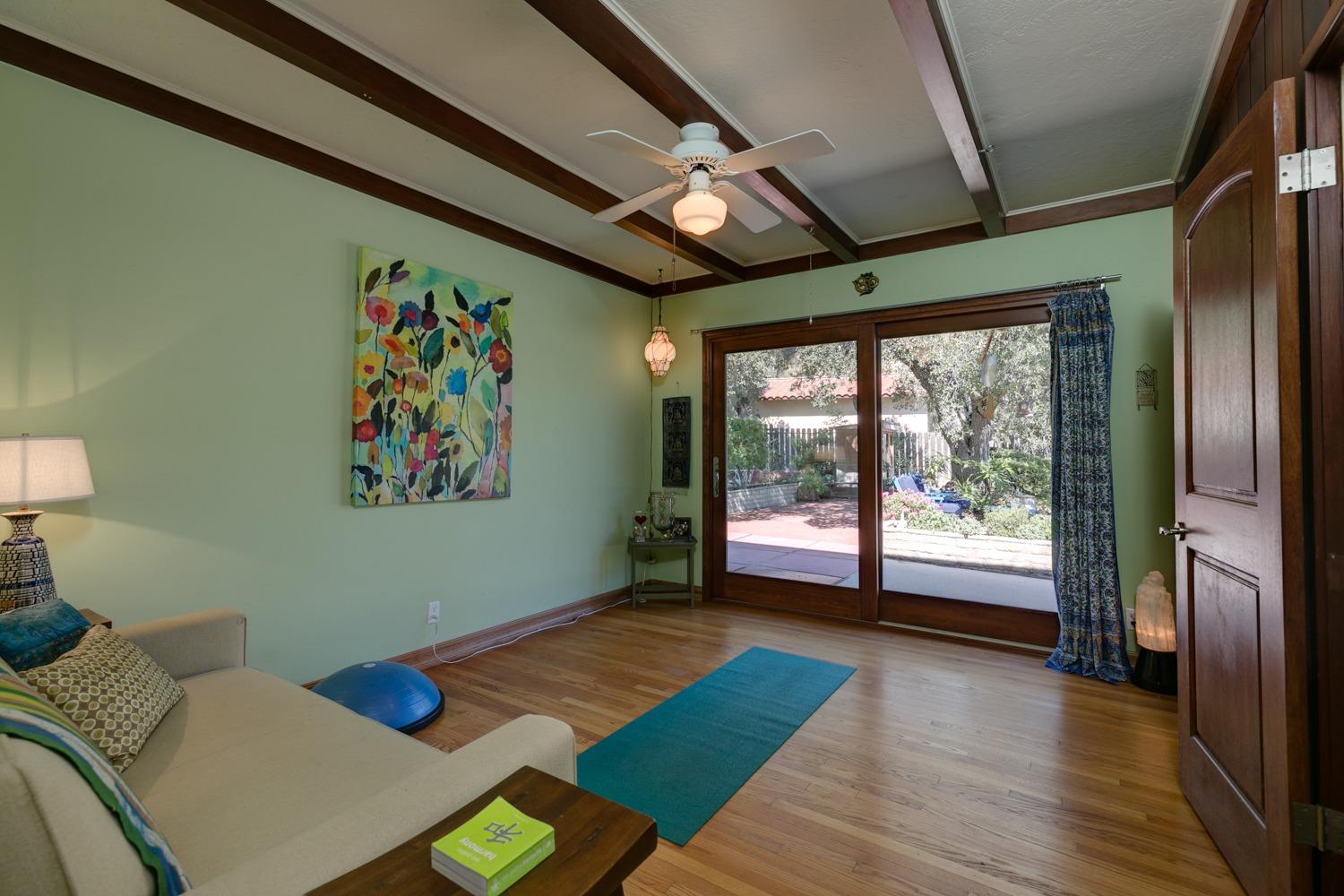918 El Toro Road Ojai, CA 93023 - Photo 25 of 43 a room with furniture and a large window