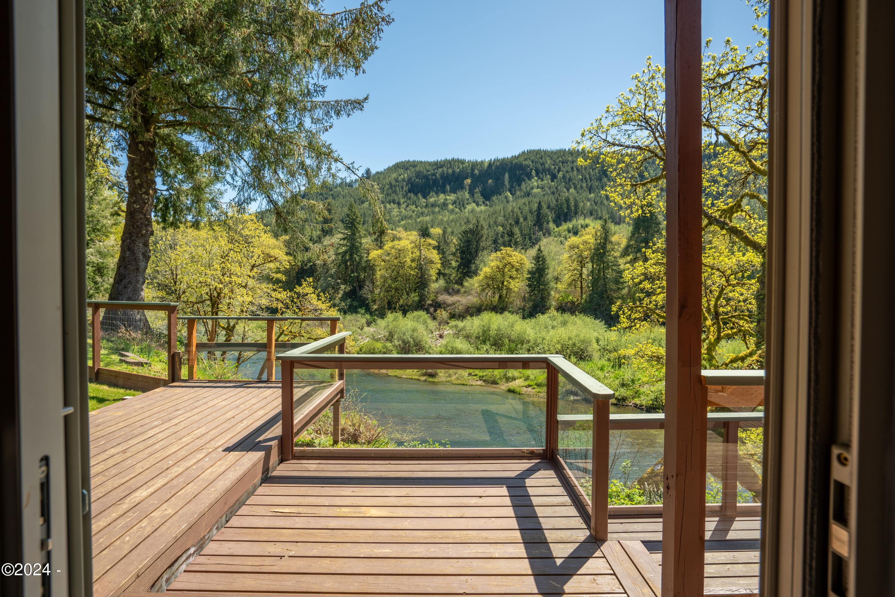 7006 Logsden Road Siletz, OR 97380 - Photo 22 of 74 View from Dining Room