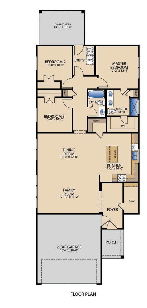 18605 Emu Lane Manor, TX 78653 - Photo 27 of 27 Floor plan