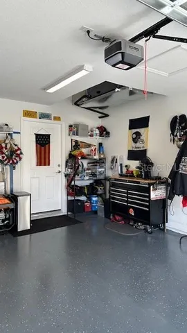 a view of car garage