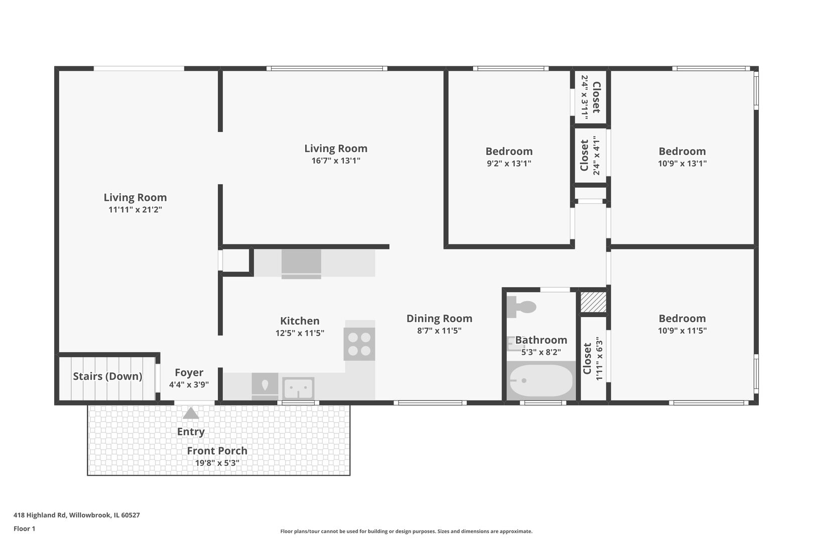 418 Highland Road Willowbrook, IL 60527 - Photo 42 of 44