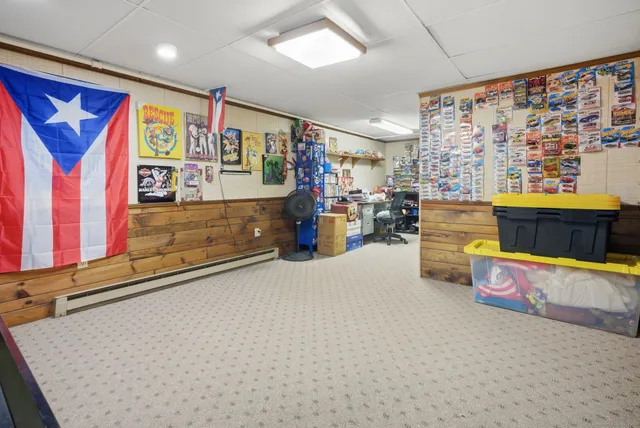 a view of storage and utility room