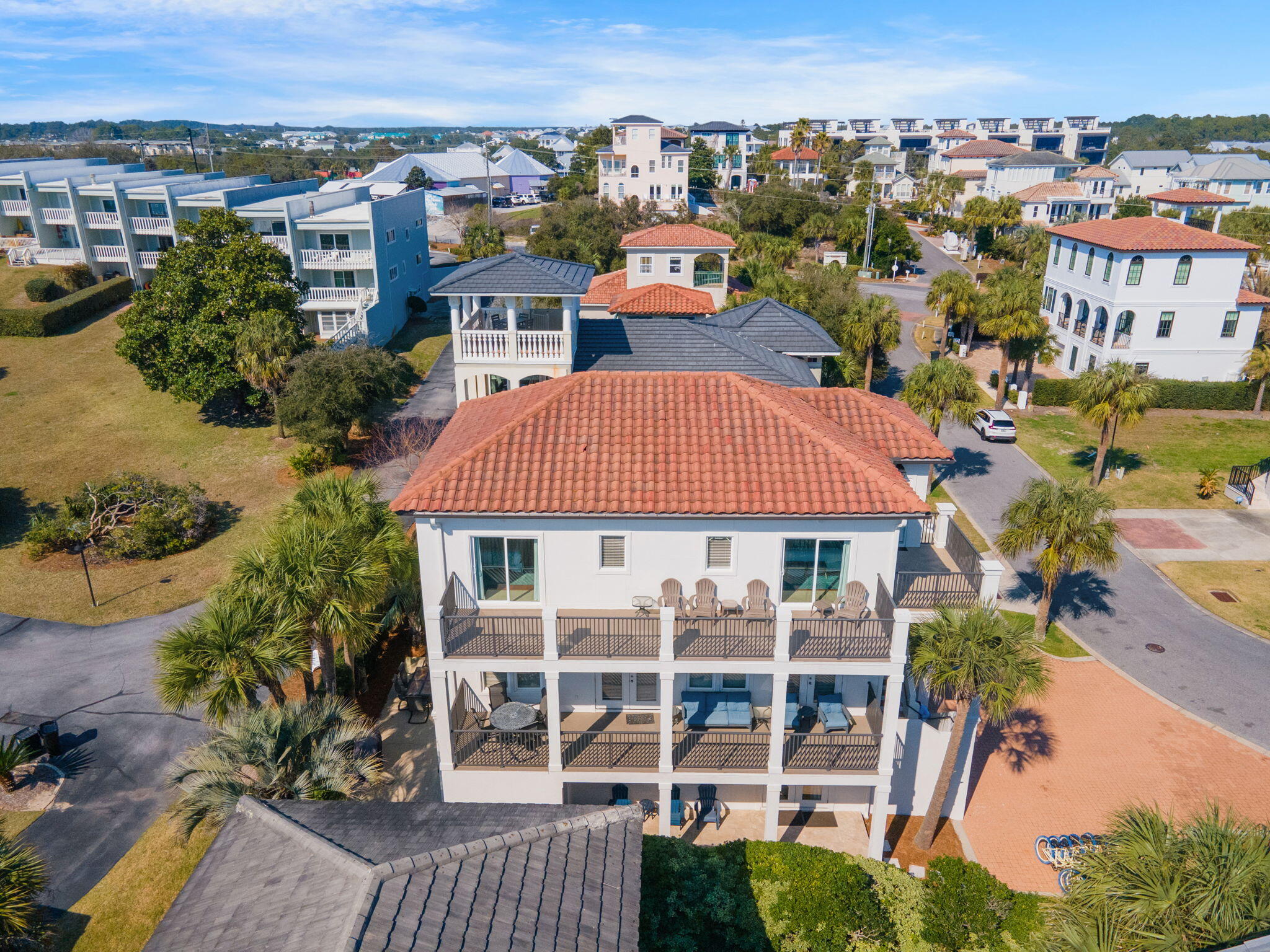 44 South Grande Beach Drive Santa Rosa Beach, FL 32459 - Photo 7 of 68 an aerial view of a house
