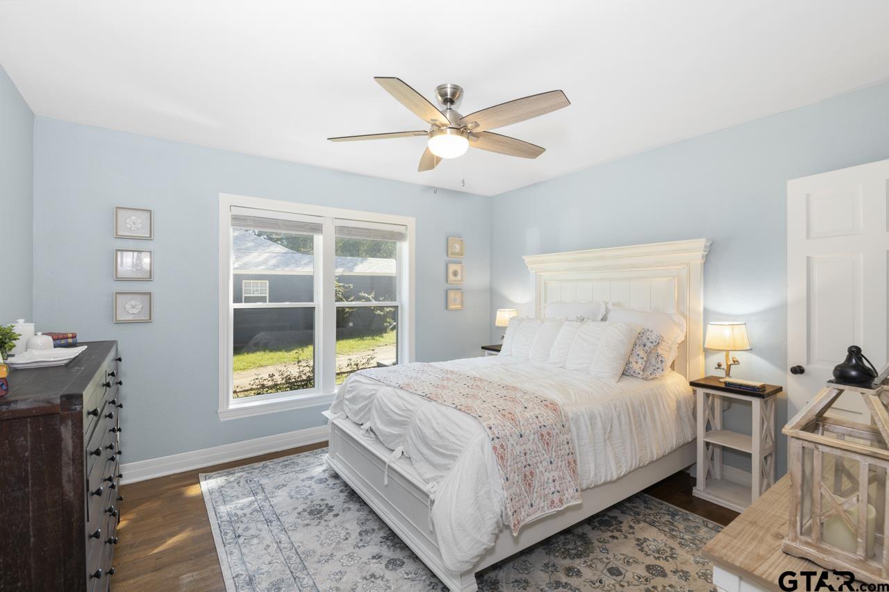 403 East Houston Street Tyler, TX 75701 - Photo 26 of 44 a bedroom with a bed and a window