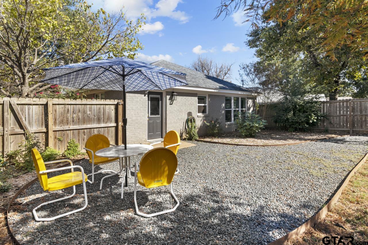 403 East Houston Street Tyler, TX 75701 - Photo 36 of 44 a view of a house with backyard and sitting area