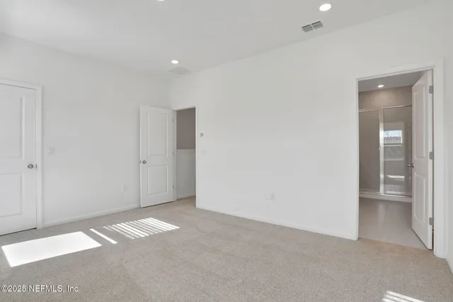 a view of empty room