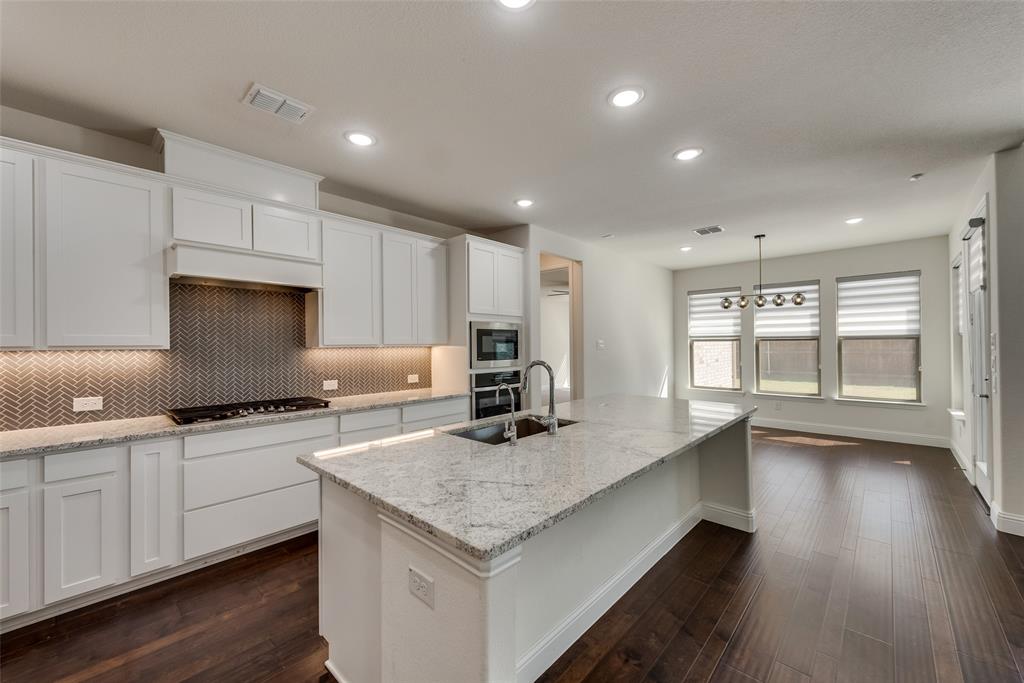 16476 Ryder Rock Road Frisco, TX 75033 - Photo 19 of 40 Custom back splash and under cabinet lighting