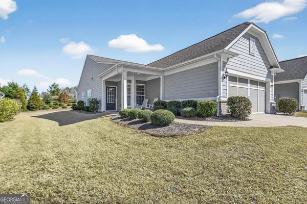 a view of outdoor space and yard