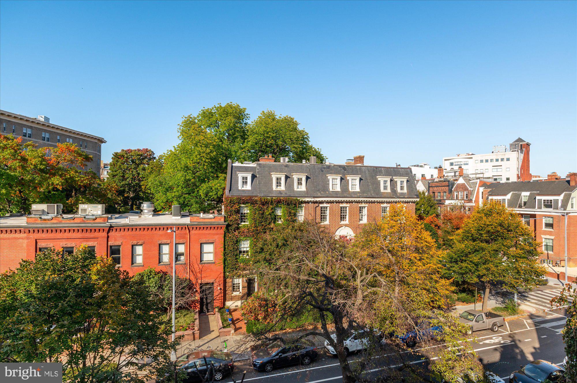 View to the east from the roof deck