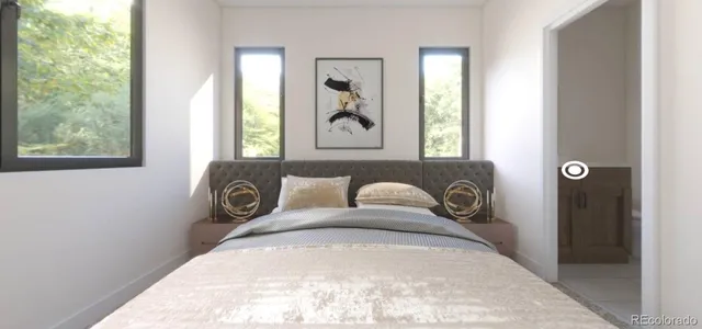 a view of a livingroom with a window