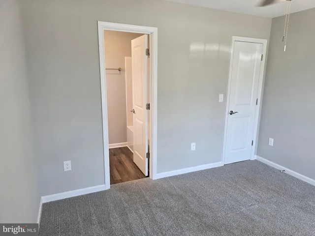 a view of empty room