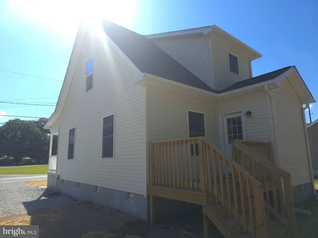 a view of a house with a balcony