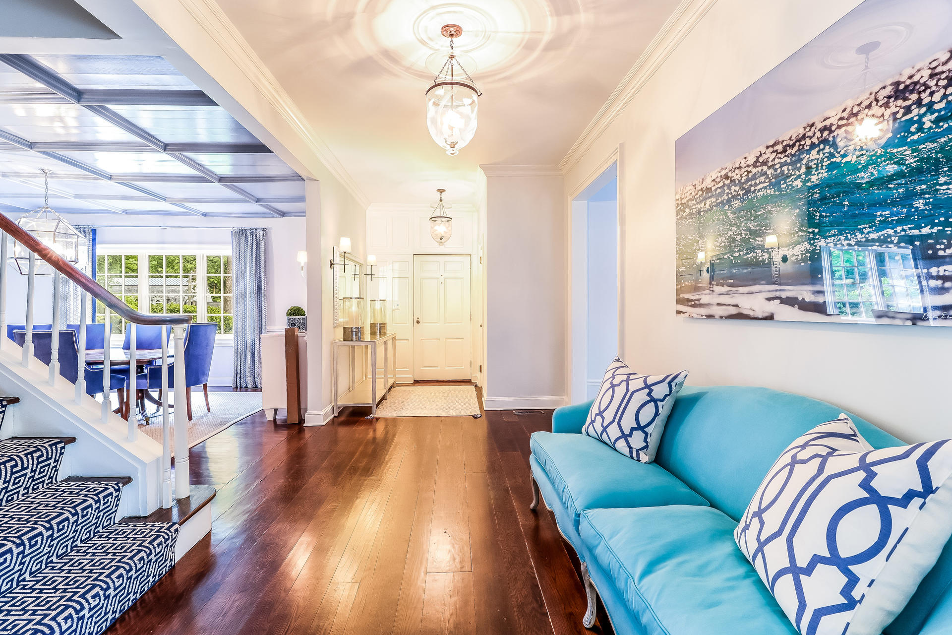 5 Hawthorne Road Darien, CT 06820 - Photo 5 of 49 a living room with furniture and wooden floor